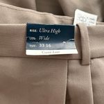 Abercrombie & Fitch Sloane Ultra High-Rise Wide Leg Curve Love Trousers 16 NWT Photo 4