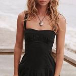 Free People Azasia Pleated Open Back Drop Waist Mini Dress- Still Full Price Photo 0