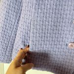 Appleseeds Jacket Womens Sz 14 80% Wool Lavender Knit Purple Size L Photo 4