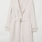 H&M Beige Trench Coat Size 4 Photo 0