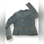 Lee  Vintage 80's One True Fit Blue‎ Denim Jacket Size Medium Classic American Photo 1