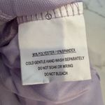 Hello Molly NWOT  Pastel Purple Bodycon Ruffle Mini Dress Polka Dot Mesh M Photo 8