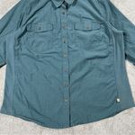Carhartt Rugged Flex Bozeman Button Down Work Shirt Longsleeve Balsam Green 1X Photo 6