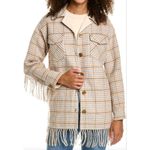 Sandro  Wool Blend Fringe Western Jacket Sz 34‎ (US 0/XS) Photo 1