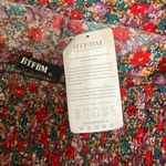 Btfbm LongSleeve Floral Red Tiered Stretch short Boho Cottagecore Women dress XL Size undefined Photo 9