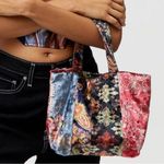 Urban Outfitters NWT  Natalie Purse Velvet Patchwork Mini Tote Bag Color - Multi Photo 0