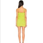 NBD REVOLVE Synthetic Preslie Dress Neon Yellow/Lime Green Size XSmall Photo 2
