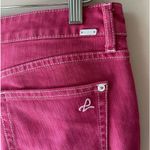 DL1961 DL1969 Florence Instasculpt Ankle Jeans Mid Rise Skinny Tie Dye Pink Size 31 Photo 3