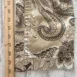 ETRO Paisley Brown Cream Cotton Elastane Blend Pants Made in Italy Sz 42 (6) Photo 9