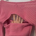 American Eagle AE pink sweater top Photo 2
