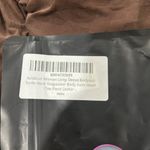 Brown Long Sleeve Turtleneck Top mock turtleneck Photo 2