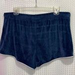 Armadio Women's Soft Velvet Shorts Size Medium Royal Blue Beach Workout. Photo 3
