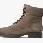 Born Codi Leather Lace Up Biker Moto Combat Boots New Women's size 6M New Brown Photo 3