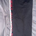 Tommy Hilfiger Black Leggings with Red Stripes Photo 3