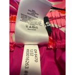 EXPRESS Pink Orange Swirl Print Elastic Waist Tie Shorts L boho fairy Y2K Photo 4