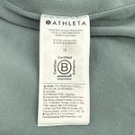 Athleta  Eastbound Blazer Women's Size 16 Blue Gray Open Front Cardigan Jacket Photo 7