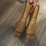 Free People  Tan and Brown Leather western Boots size 38.5 or us 8 Photo 3