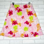 Relativity 🌺 Womens Skirt Shades of Pink Floral Hippie Boho Feminine Size 10 Photo 3