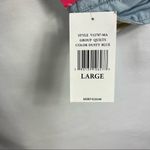 Vince Camuto  Dusty Blue Quilted Shirt Jacket NWT in Size Large Photo 3