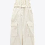 ZARA jumpsuit cargo parachute with belt Photo 8