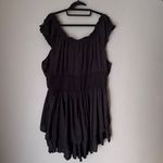 Princess Polly sz 8 black ruffle cottage boho romper NWOT Photo 6