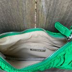 Y2K Bright Green Ruched Mini Micro Bag 3AM Forever Baguette Purse Photo 2