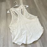 Free People  Tank Top mina lace womens Cream (small) bohemian boho chic casual Photo 3