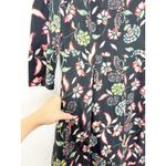 Boden Blossom Pome Fit and Flare Jersey Dress Floral Black Size 12 Preppy Boho Photo 9