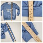 1989 Taylor's Version Oversized Long Sleeve Top Size L Blue Size L Photo 6