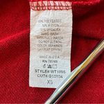 Wet Seal Deep V Red Knit Dress – XS – Y2K Retro Photo 7