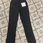 Good American Nwt good boy bootcut jeans with slit waistband Photo 5