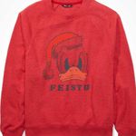 Disney NEW  X AE Fleece Crew Neck Sweatshirt Feisty Photo 4