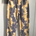 Pretty Little Thing Women’s Boyfriend Watercolor Tie Dye Colored Denim Jean Photo 0