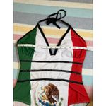 None NWOT Mexican Flag One Piece Sz M Photo 2