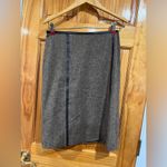 Pendleton Vintage Two Piece  Career Textured Wool Leather Trim Blazer Skirt Set Photo 6