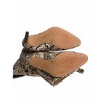 Vince Camuto Knee High Boots Leather Fendel Snake Print Stiletto Heel NEW Photo 7