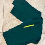 Fabletics  Motion365 Hunter Green Leggings yellow zipper plus size 4X Photo 1