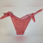 Victoria's Secret Victoria’s Secret NWT Women’s Pink‎ Bikini Bottom with Side Ties Size M Photo 1