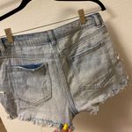 Bongo Lace & Distressed Jean Shorts Photo 3