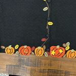 Karen Scott  Large Knit Pumpkin Fall Vest EUC Large Photo 2