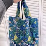 Handmade  Floral Tote Bag Purse Photo 0