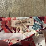 NWT Luna Moon Skirt / Top Set Size XL Floral Print Pink Photo 2