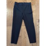 J.Crew Any Day black seam front crop black pant size mp Photo 3