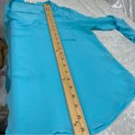 Wishful park  sheer Vneck Blouse women’s medium Photo 7