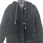 Ralph Lauren  Quilted Black Velvet Silk Blend Jacket Photo 1
