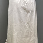 Maidenform Vintage  Half Slip Style 81411 Lace Trim Side Slit Size Large Union US Photo 0