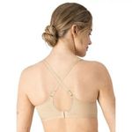 Hanes  Signature Cooling Comfort Wireless Convertible T-Shirt Bra W507 Tan -‎ L Photo 5