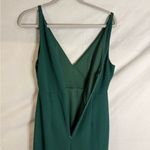 Lulus Lulu’s Melora Hunter Green Sleeveless Maxi Dress Size XL Holiday Gown Formal Photo 6