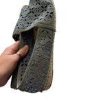 Michael Kors Women's Size 8 Blue Darci Slip On Flat‎ Espadrille Shoes Photo 5