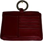 Pouchee Red Purse with‎ Rings Photo 3